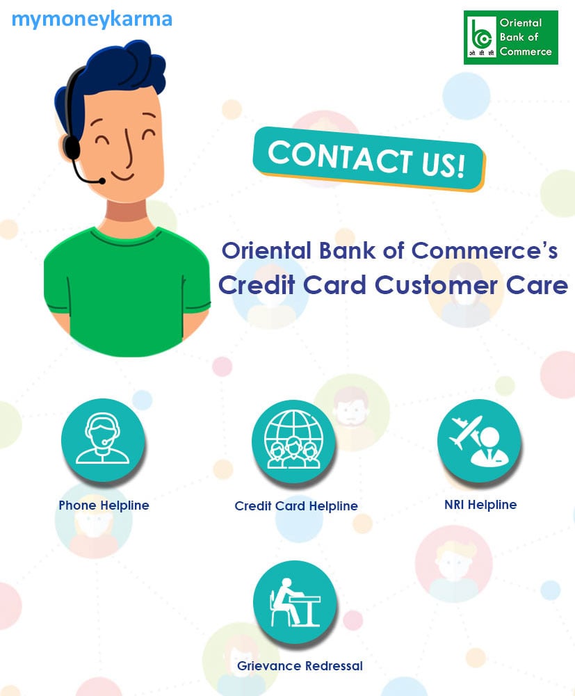 oriental Bank credit card Customer Care